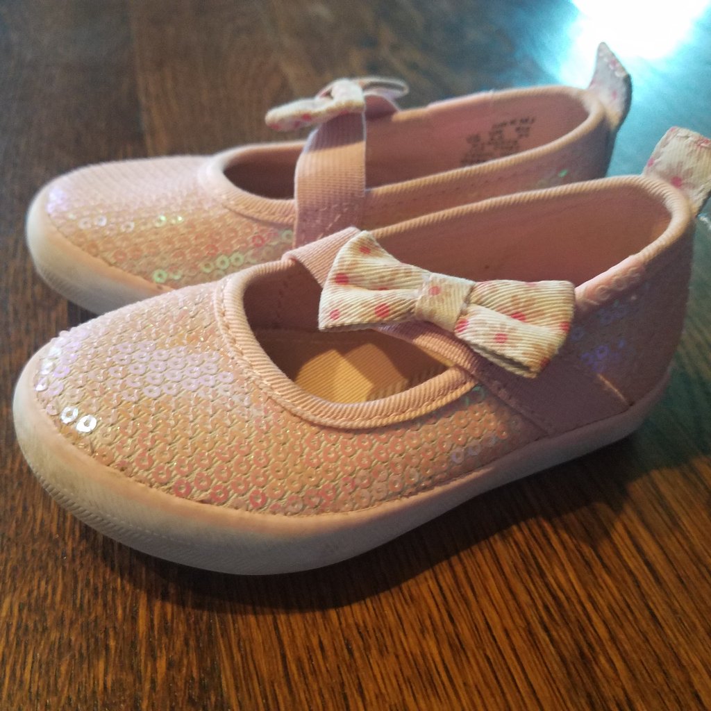 Keds Girls Pink Sparkle Shoes